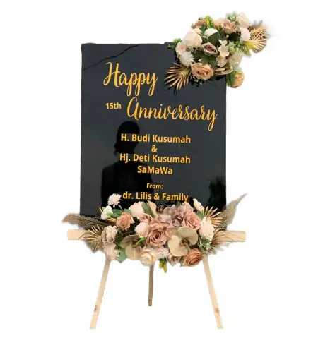 Papan Bunga Akrilik Pacarkembang